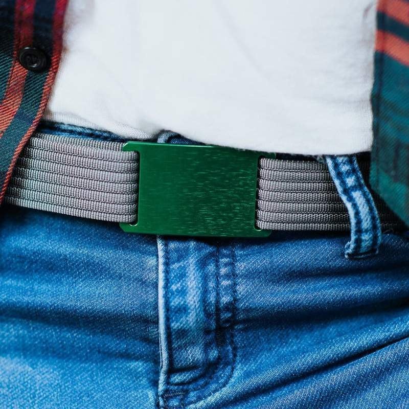 GRIP6 BELT CO. Standard Buckle Only MOSS